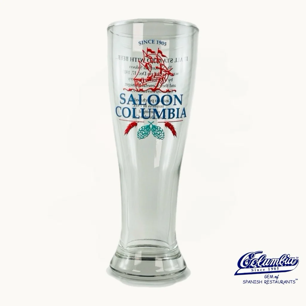 Columbia Saloon Beer Glass